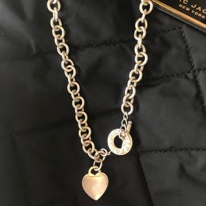 Heart toggle necklace